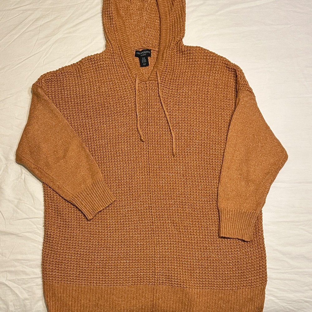Cynthia Rowley Tan Hooded Sweater for Men